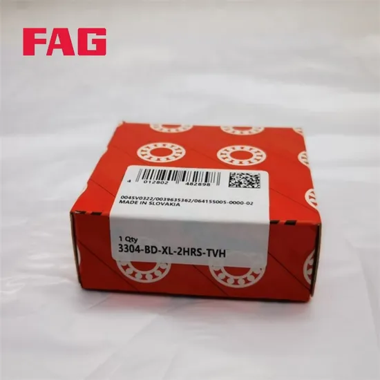 Double Row Angular Contact Ball Bearing 3201BB 2ZR TVH FAG P0-P5 Precision for Industrial Machinery