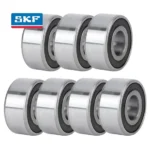 Double Row Angular Contact Ball Bearing 3201ATN9/C3 P6 Precision for Industrial Machinery 2RS Chrome Steel