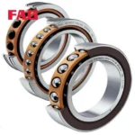 Double Row Angular Contact Ball Bearing 3210-B-TNH-C3 FAG High Precision for Industrial Machinery