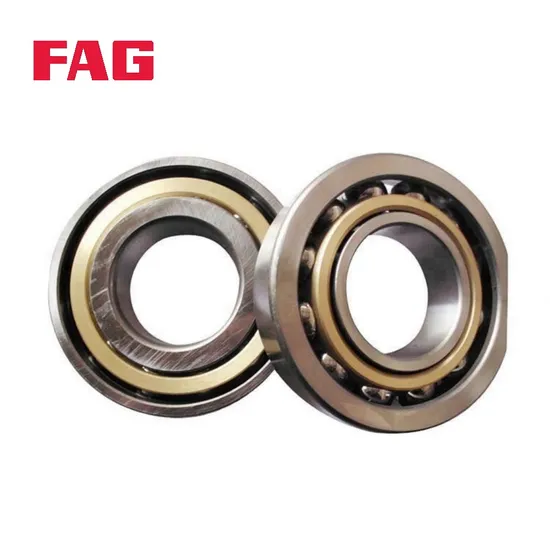 Double Row Angular Contact Ball Bearing 3210-B-TNH-C3 FAG High Precision for Industrial Machinery