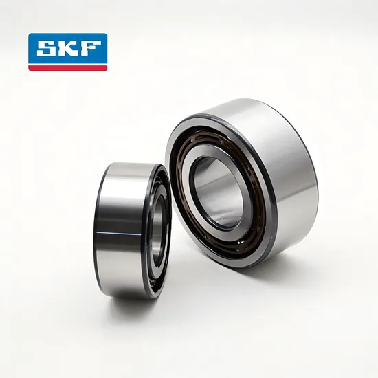 Double Row Angular Contact Ball Bearing 3210 A/C3 P0-P4 Precision Steel Cage for Industrial Machinery
