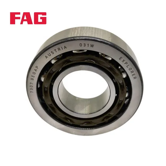 High Precision Double Row Angular Contact Ball Bearings 2RS Seal FAG 3303-Bd-XL-Tvh