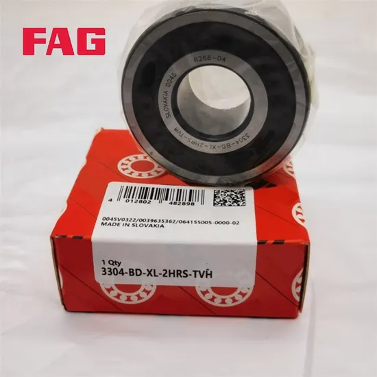 Double Row Angular Contact Ball Bearing 3303-B-2z-Tnh FAG for Auto Wheel Hub High Precision P5