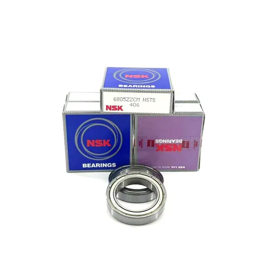 Low Friction NSK 6905 Deep Groove Ball Bearing 25x42x9mm for Warehouse Machinery