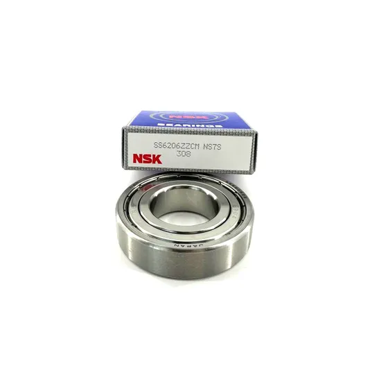 High Precision NSK 6206 Deep Groove Ball Bearing for Coating Equipment Machinery 30x62x16mm