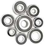 Deep Groove Ball Bearing 687 for Motorcycle Accessories, P0-P4 Precision, 7x14x3.5mm