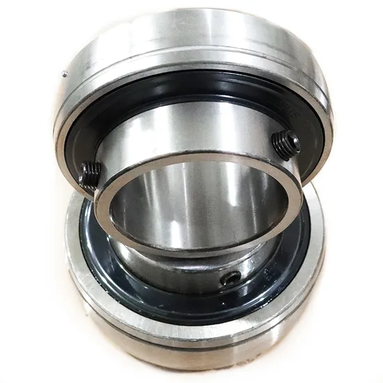 UC206 Insert Bearings Pillow Block High Load Deep Groove Raceway for Industrial Machinery