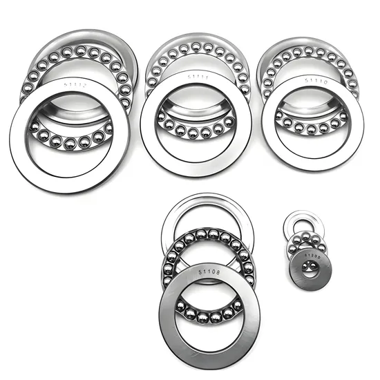 Thrust Ball Bearing 51207 35x62x18mm P0-P4 Precision Separated for Industrial Machinery