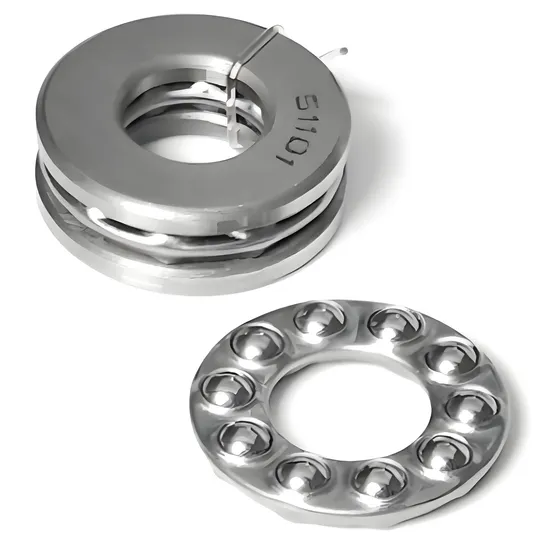 Thrust Ball Bearings 51109 51406-51411 P0-P4 Precision ISO Certified for Industrial Machinery