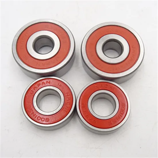 NACHI 6300 Deep Groove Ball Bearing 30x62x16mm Low Noise High Speed P0-P4 Precision