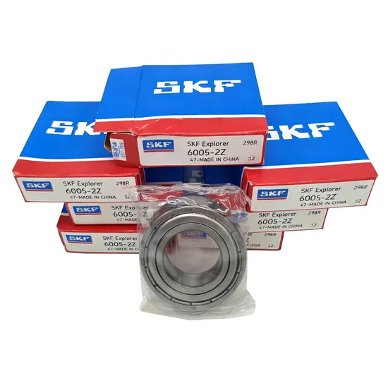 High Rotation Accuracy 6005 SKF Deep Groove Ball Bearing 25x47x12mm for Electronic Equipment