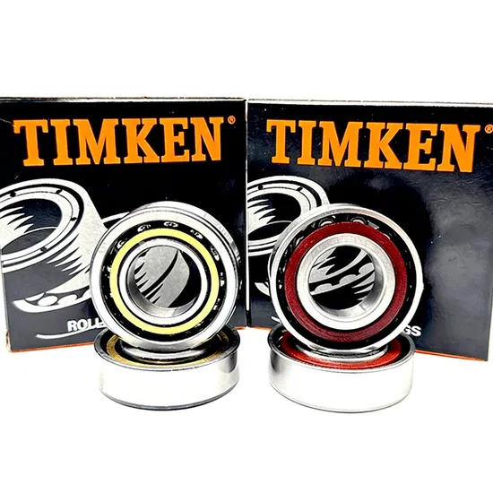 Single Row Angular Contact Ball Bearing 7008 40×68×14mm High Rigidity for Industrial Machinery