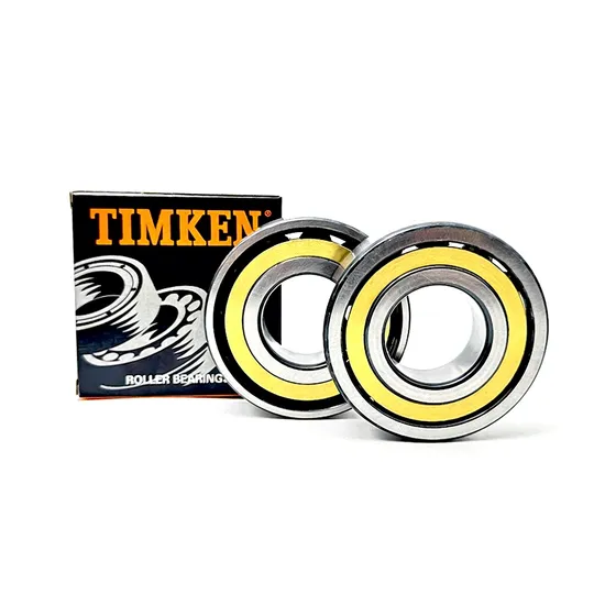 Single Row Angular Contact Ball Bearing 7008 40×68×14mm High Rigidity for Industrial Machinery