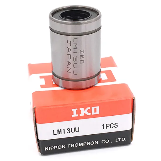 Linear Bearing LM13UU for Motorcycle Accessories, Long-Life Alloy Open Type with Grease Lubrication