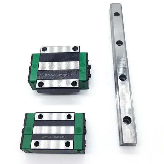 Flange Extended Through-Hole Linear Bearings HGH35hc HGW45hc HGW55hc HGW65hc for Precision Machinery
