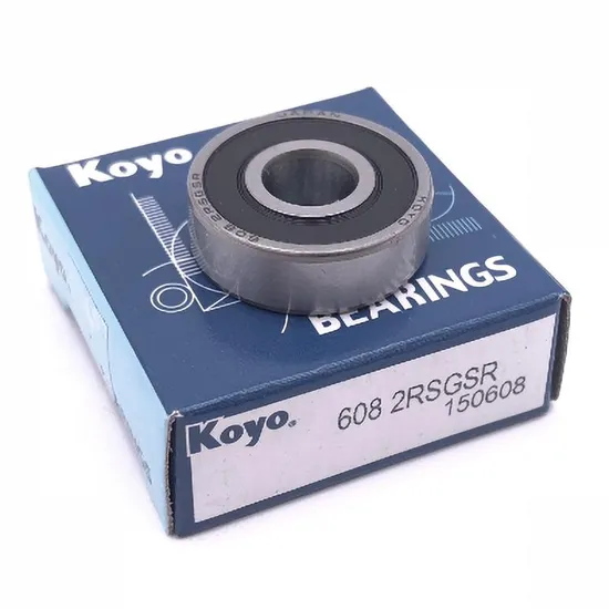 Deep Groove Ball Bearing 6010-2RS/Z3 50x80x16mm Low Vibration Auto Parts