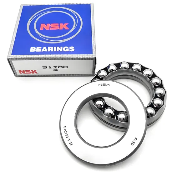 51113 51213 NSK Thrust Ball Bearing 65x90x17mm P0-P4 Precision for Industrial Machinery