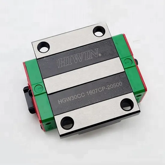 Linear Guide Rail Slider MGN12C MGN15H Low Noise Long Life Linear Motion Block Slide