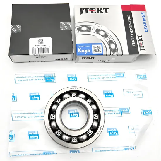 608 Deep Groove Ball Bearing 8x22x7mm Single Row Radial Bearing Steel for Industrial Machinery
