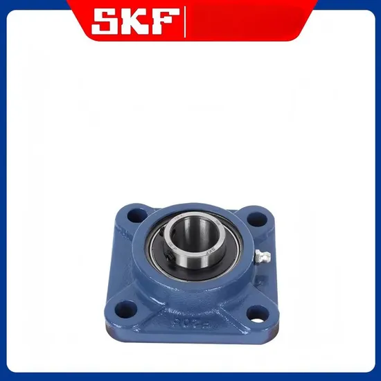 UCFX08 Square Flange Pillow Block Bearing with Spherical Raceway for High Speed Applications