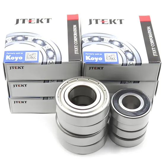 High Precision Koyo 6303 Zz 2RS Deep Groove Ball Bearing 17x47x14mm for Industrial Machinery
