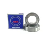 6001 Deep Groove Ball Bearing 12X28X8mm for Gearbox Heavy Duty Oil Resistant