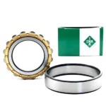 Cylindrical Roller Bearing NJ2215M Low Friction Chrome Steel for Engine Parts 75x130x31mm
