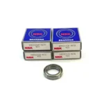 High Precision NSK 6802 Deep Groove Ball Bearing 15X24X5mm for Riveting Equipment