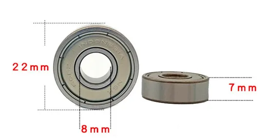 Micro Deep Groove Ball Bearing 695 8x22x7 for Automobile Muffler Reducer Ironing Table