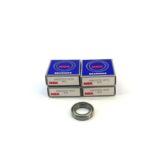 High Precision NSK 6201-6205 Deep Groove Ball Bearings for Industrial Machinery