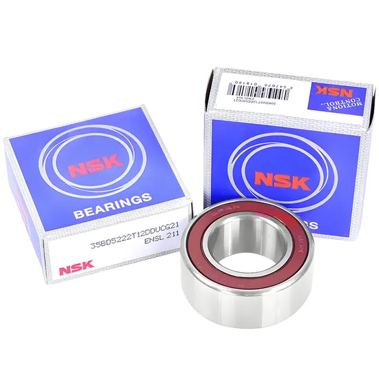 Automobile Air Conditioning Compressor Bearing 38BAD005DD/38BG05 for Nissan Ford Mazda, 40x62x24mm Low Noise