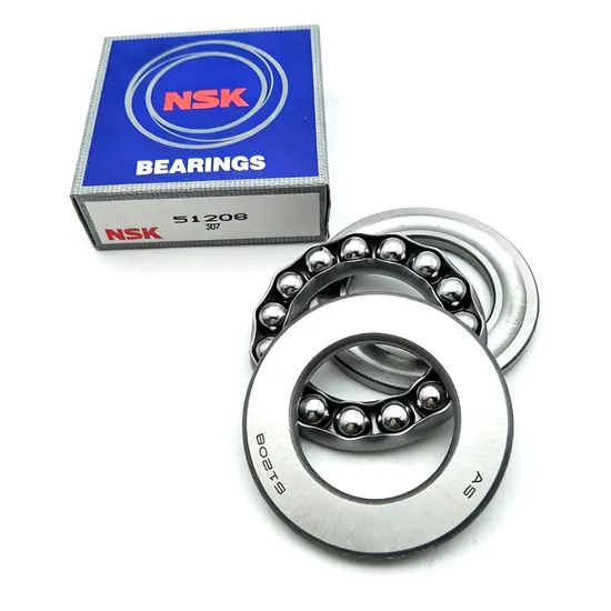 Original NSK Thrust Ball Bearing 51105 25x42x11mm for Pump Gearbox Car Fan Applications