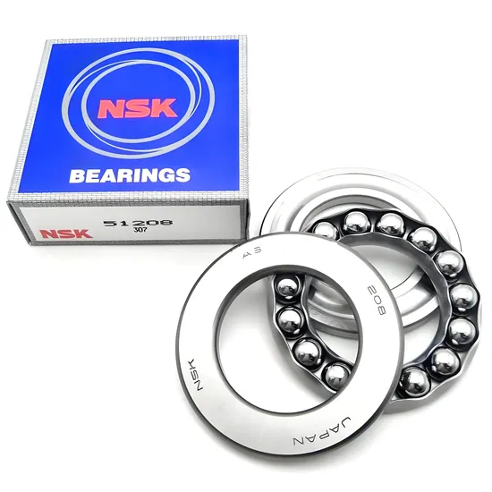 High Precision Thrust Ball Bearing 51208 51200 NSK 40x68x19mm for Industrial Machinery