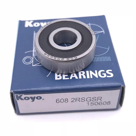 Deep Groove Ball Bearing 6311 25x52x15mm P0-P4 Precision Z2V2 Noise Grade for Industrial Machinery