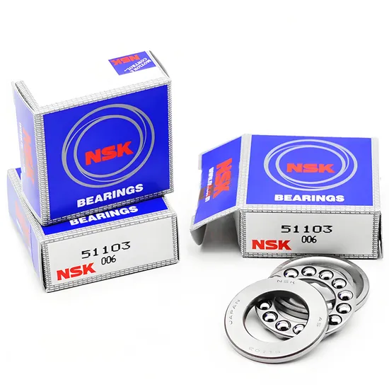 NSK Thrust Ball Bearing 51108 40x60x13mm P0-P4 Precision Long-Life for Industrial Machinery