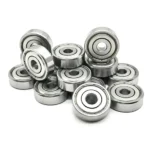 608zz 8x22x7 Deep Groove Ball Bearing GCr15 Steel P0-P4 Precision for Industrial Machinery