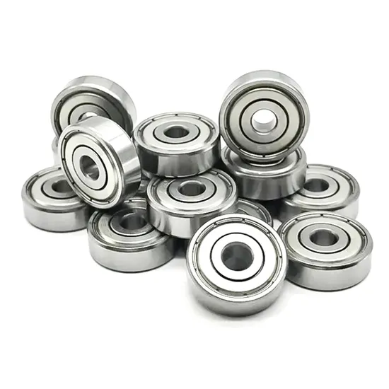 608zz 8x22x7 Deep Groove Ball Bearing GCr15 Steel P0-P4 Precision for Industrial Machinery