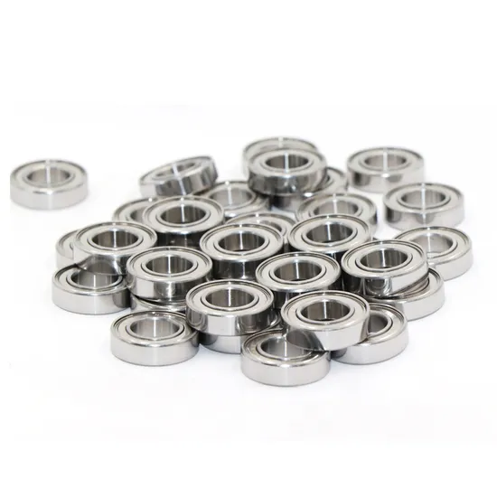 608zz 8x22x7 Deep Groove Ball Bearing GCr15 Steel P0-P4 Precision for Industrial Machinery