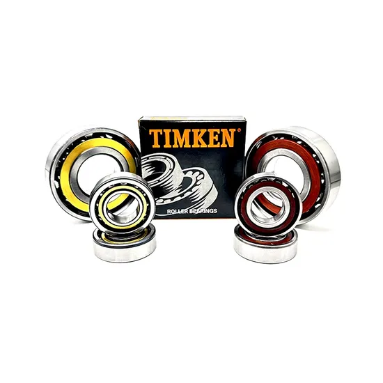 Single Row Angular Contact Ball Bearing Timken 7008 40×68×14mm Low Noise in Stock