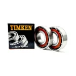 Single Row Angular Contact Ball Bearing Timken 7008 40×68×14mm Low Noise in Stock