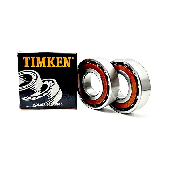 Single Row Angular Contact Ball Bearing Timken 7008 40×68×14mm Low Noise in Stock