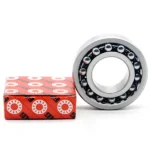 High Precision FAG 1208 Self Aligning Ball Bearings 40x80x18mm for Industrial Machinery