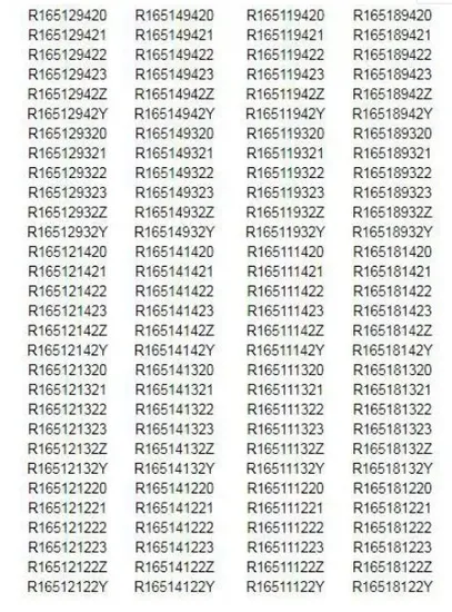 Linear Guide Rail Slide Runner Block Bearing R165332320 for Automobile Mining Machinery