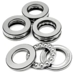 High-Precision Thrust Ball Bearing 51114 51214 P0-P4 Grease/Oil Lubrication for Industrial Machinery