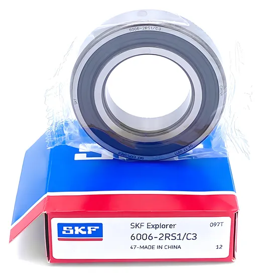 Deep Groove Ball Bearing 6004-2RS P0-P4 Precision for Industrial Machinery