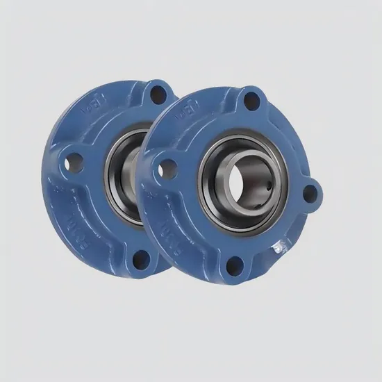 UCFC216 Round Flange Insert Bearing Unit Cast Iron Pillow Block for High Speed Applications