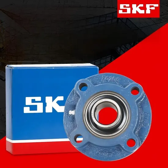 UCFC216 Round Flange Insert Bearing Unit Cast Iron Pillow Block for High Speed Applications