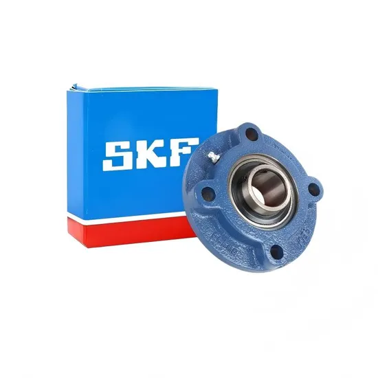 Pillow Block Bearing UCFC217 Round Flange Insert Unit Cast Iron Housing High Temperature Resistant