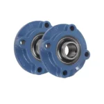 Pillow Block Bearing UCFC217 Round Flange Insert Unit Cast Iron Housing High Temperature Resistant