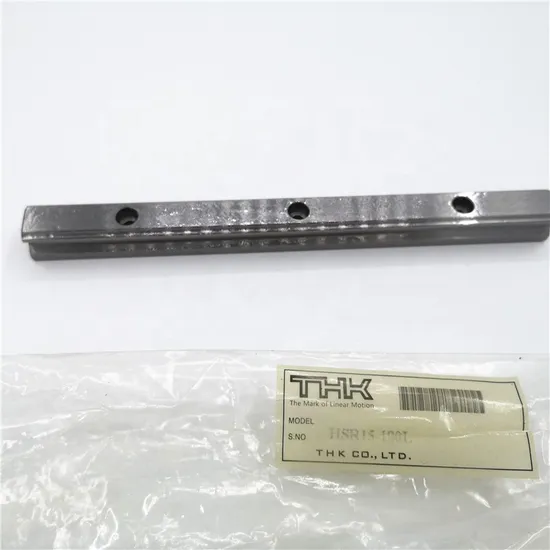 Linear Motion Guide Rail HSR15A with Dustproof Slider for High-Speed Industrial Machinery